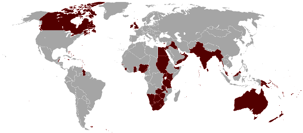 penjajah pengaruh dunia kerajaan inggris